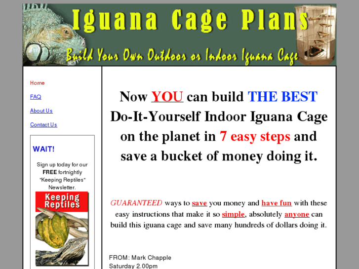 www.iguanacageplans.com