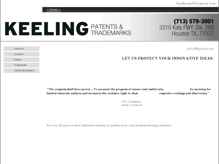 www.keelingpatents.com