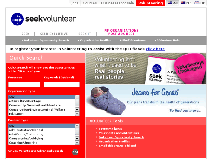 www.seekvolunteer.com.au