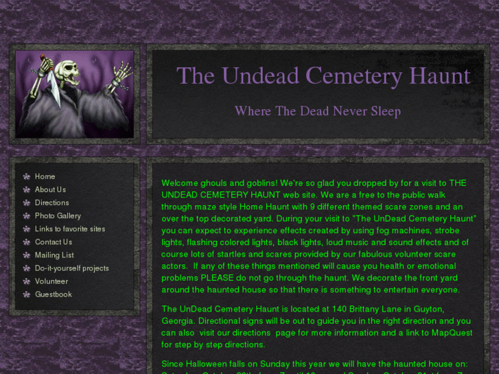 www.theundeadcemeteryhaunt.com