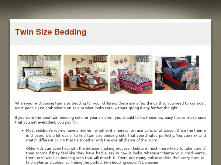 www.twinsizebedding.com