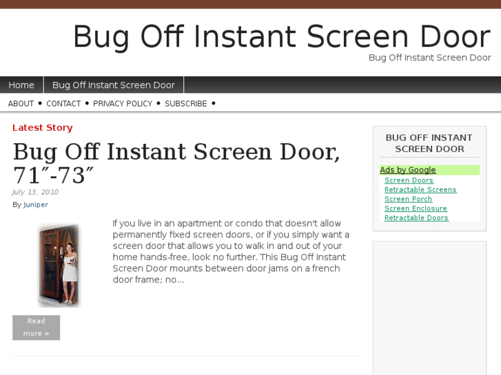 www.bugoffinstantscreendoor.com