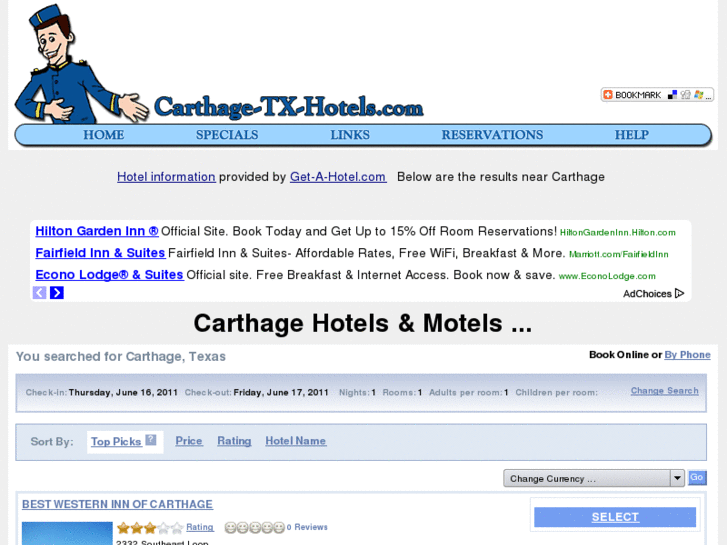 www.carthage-tx-hotels.com