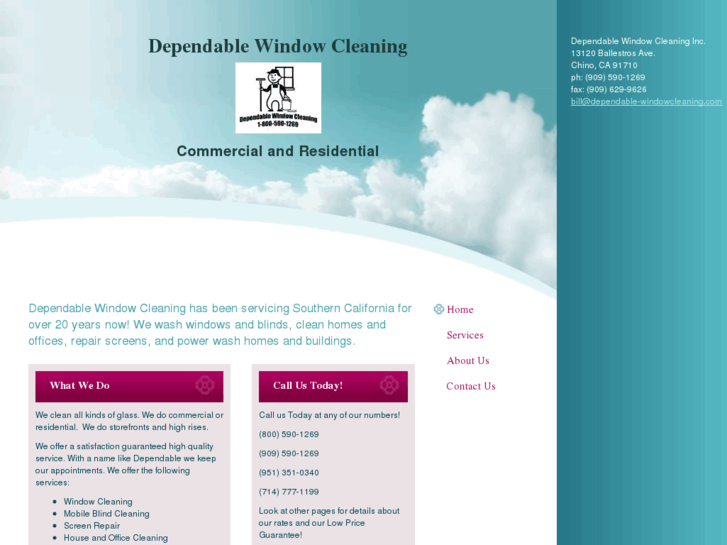 www.dependable-windowcleaning.com