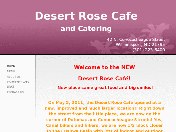 www.desertrosecafeandcatering.com