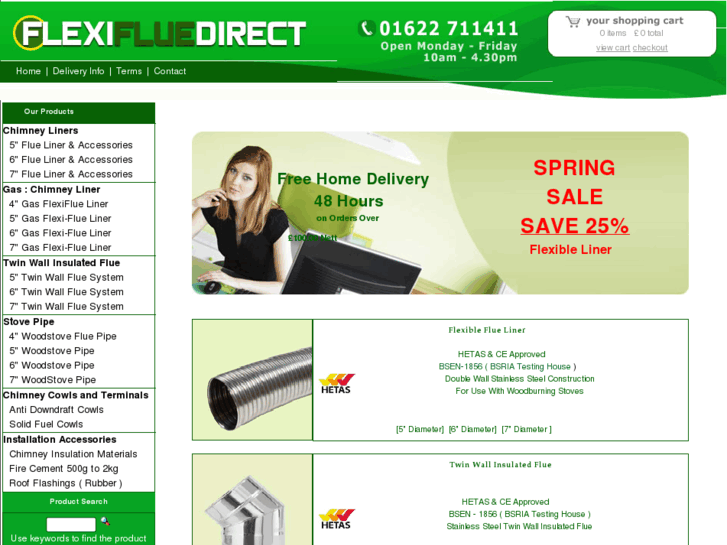 www.flexifluedirect.com