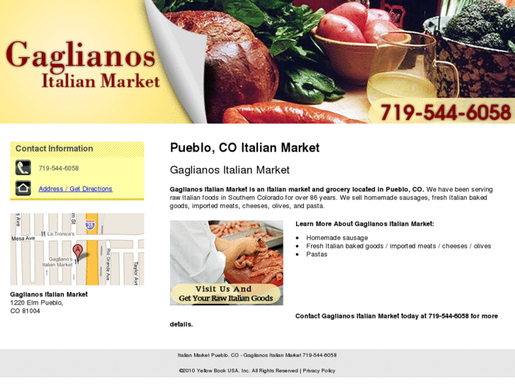 www.gaglianositalianmarket.com