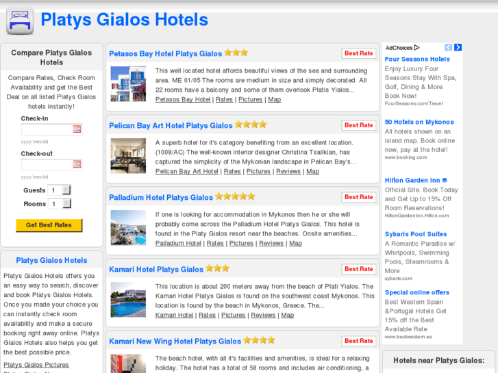 www.platysgialoshotels.com