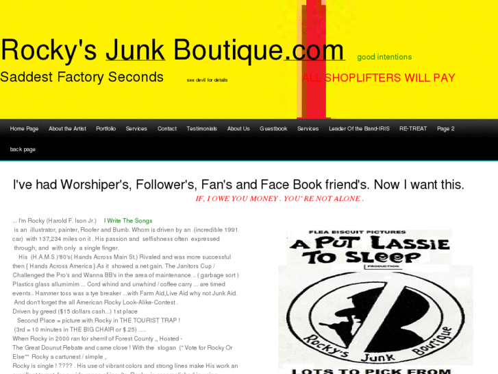 www.rockysjunkboutique.com