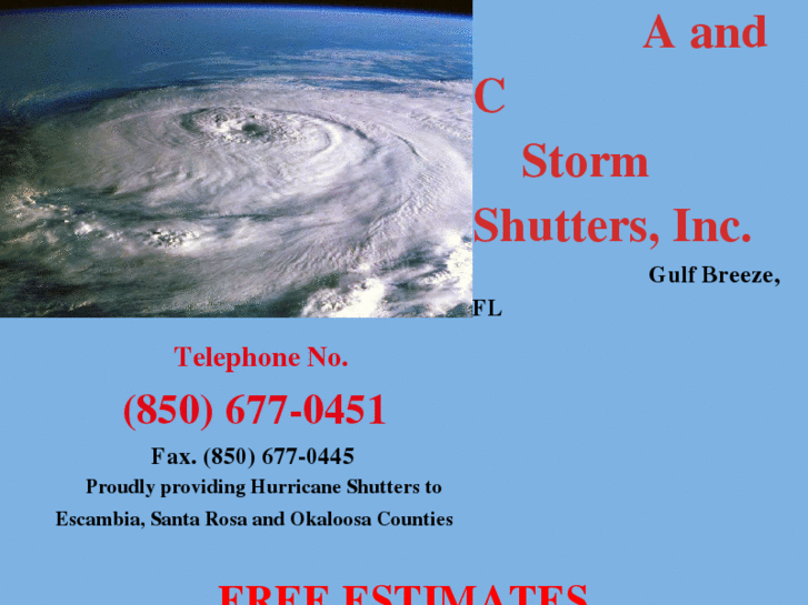 www.aandcstormshutters.com