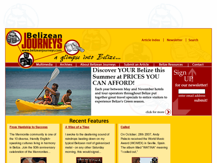 www.belizeanjourneys.com