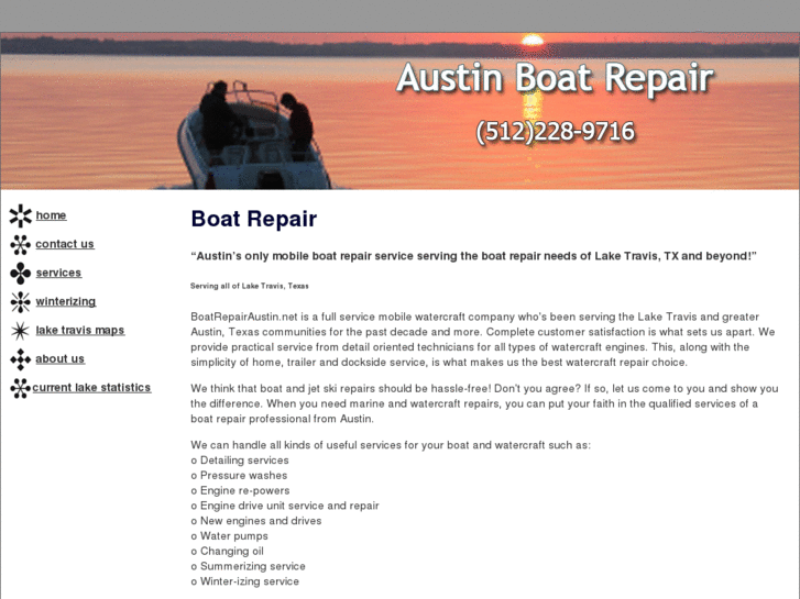 www.boatrepairaustin.net