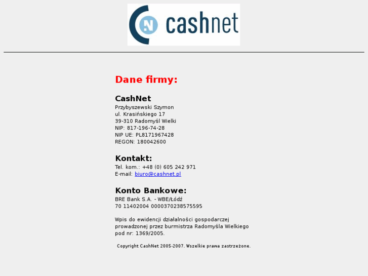 www.cashnet.pl