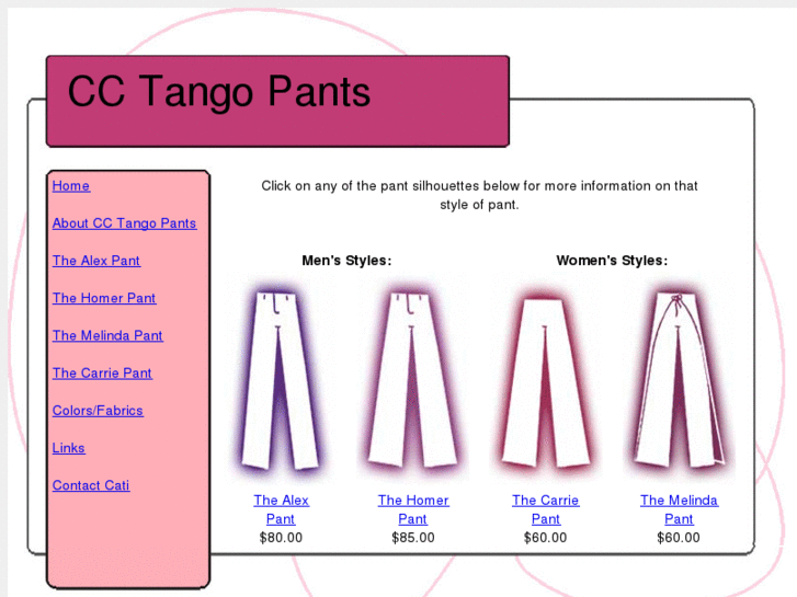 www.cctangopants.com