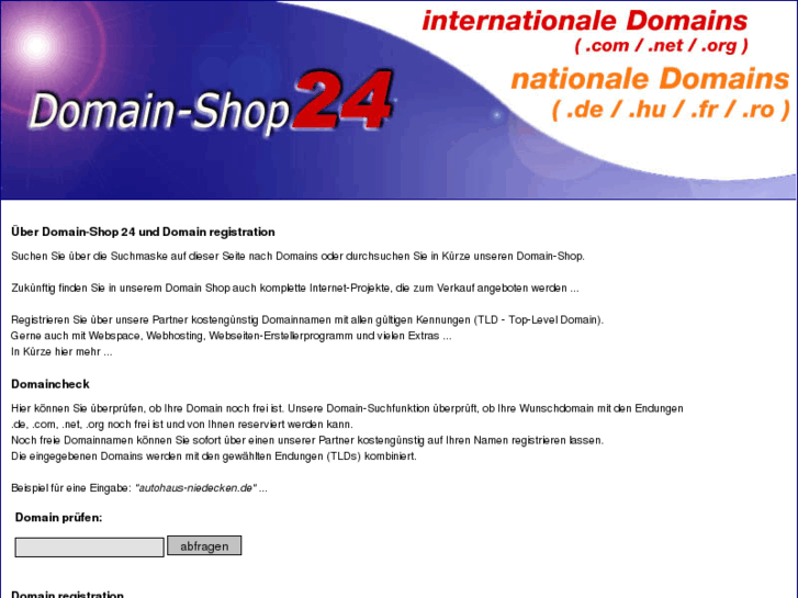 www.domain-shop24.de
