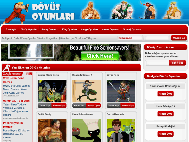 www.dovusoyunlari.org