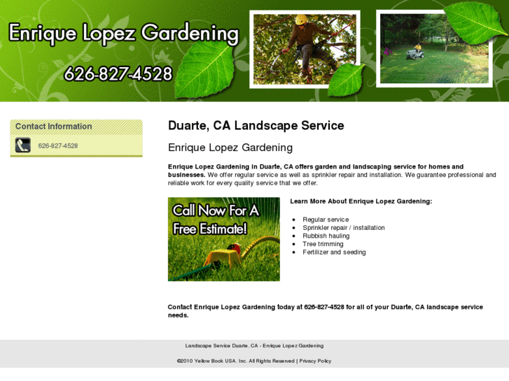 www.enriquelopezgardening.com