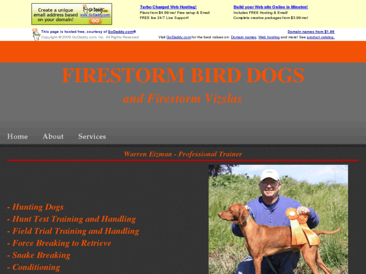 www.firestormbirddogs.com