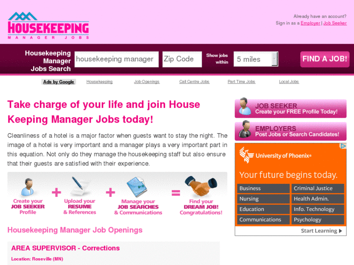 www.housekeepingmanagerjobs.com