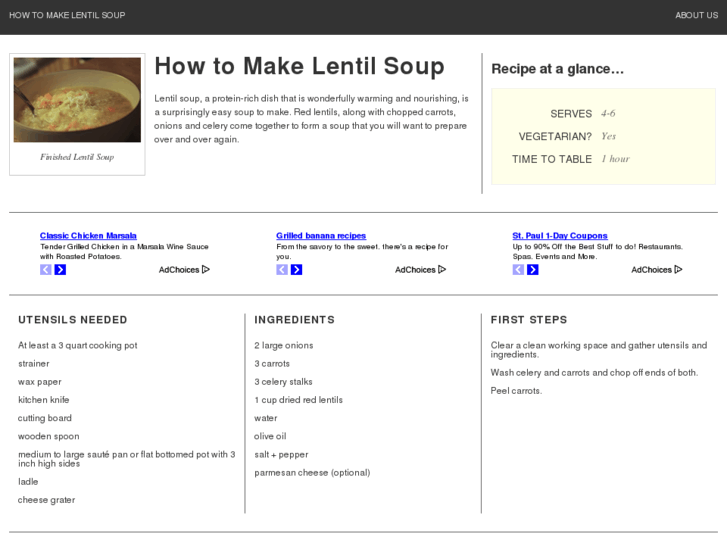 www.howtomakelentilsoup.com