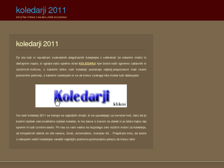 www.koledarji.net