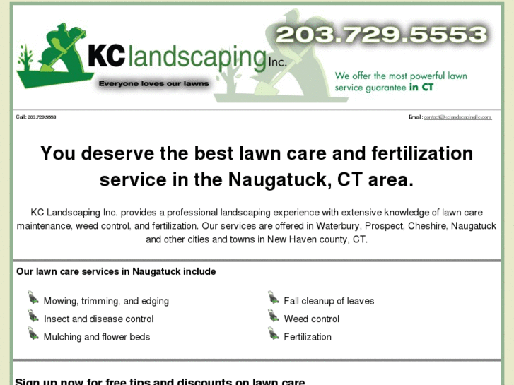 www.lawncarenaugatuck.com