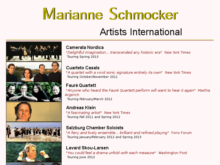 www.marianneschmockerartists.com