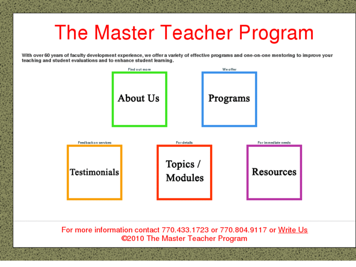 www.masterteacherprogram.com