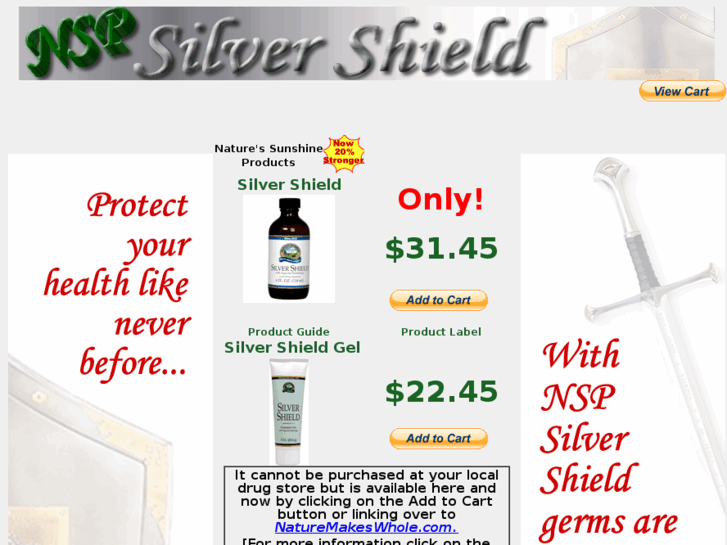 www.nspsilvershield.com