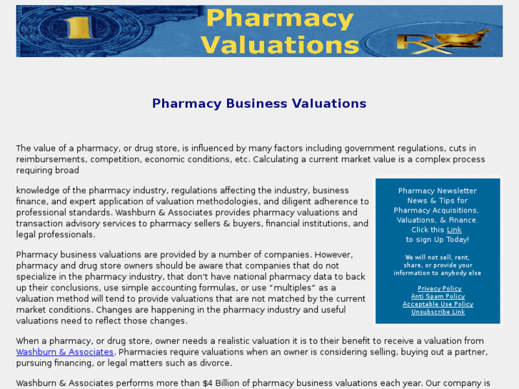 www.pharmacyvaluations.com