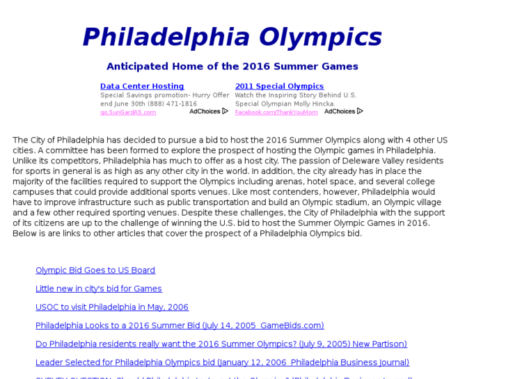 www.philadelphiaolympics.com