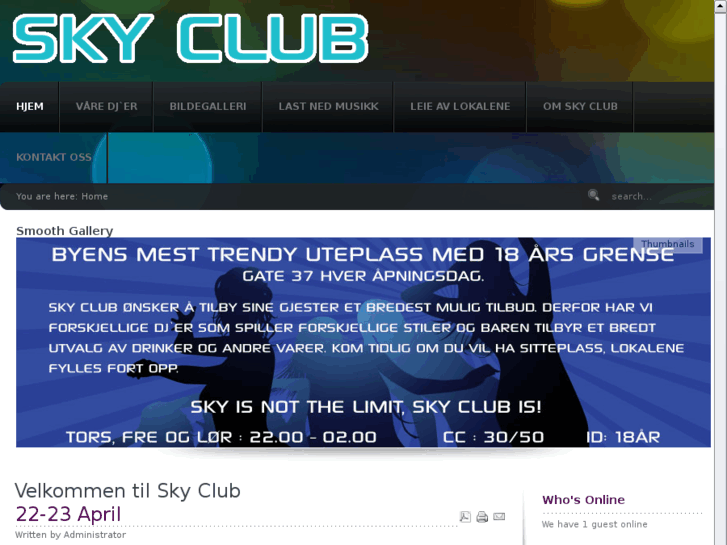 www.skyclub.no