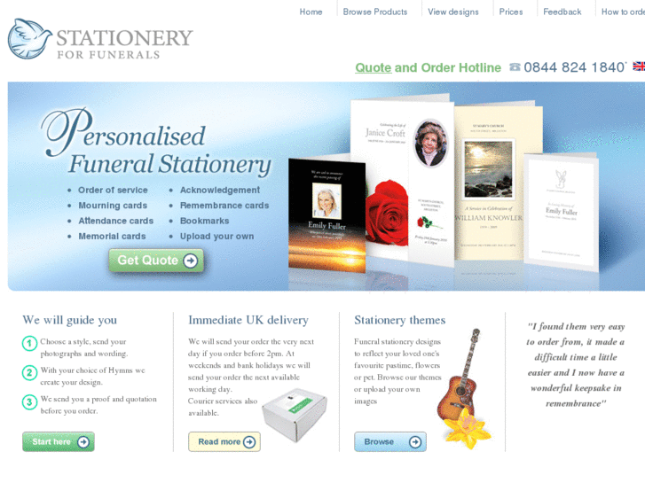 www.stationery-for-funerals.com