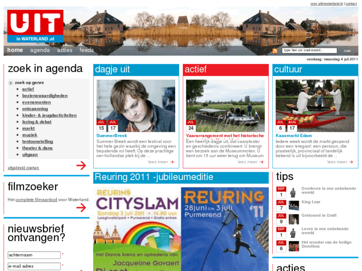 www.uitinwaterland.nl