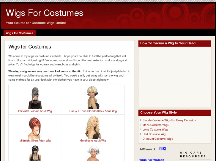 www.wigsforcostumes.com