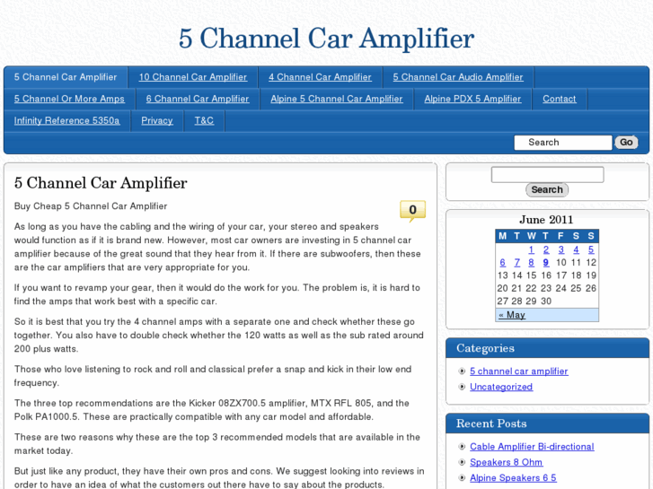 www.5channelcaramplifier.net