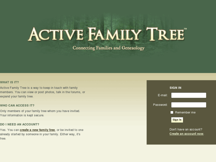 www.activefamilytree.com