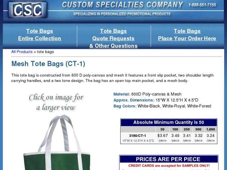 www.csctotebags.com