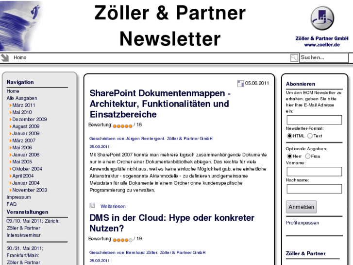 www.ecm-newsletter.de