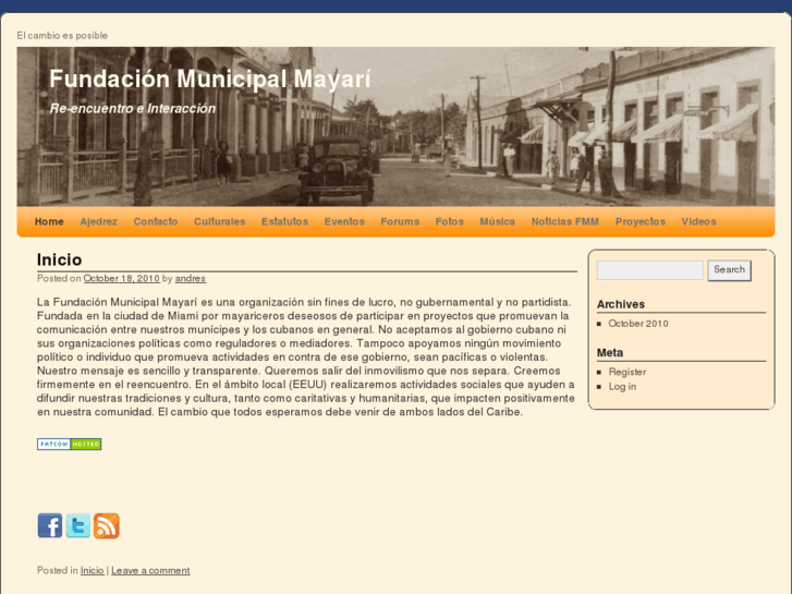 www.fundacionmunicipalmayari.org