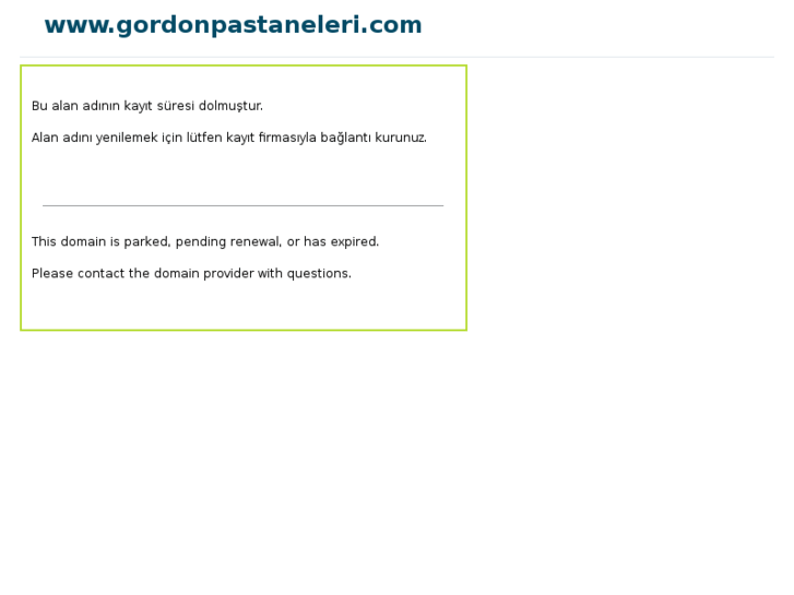 www.gordonpastaneleri.com