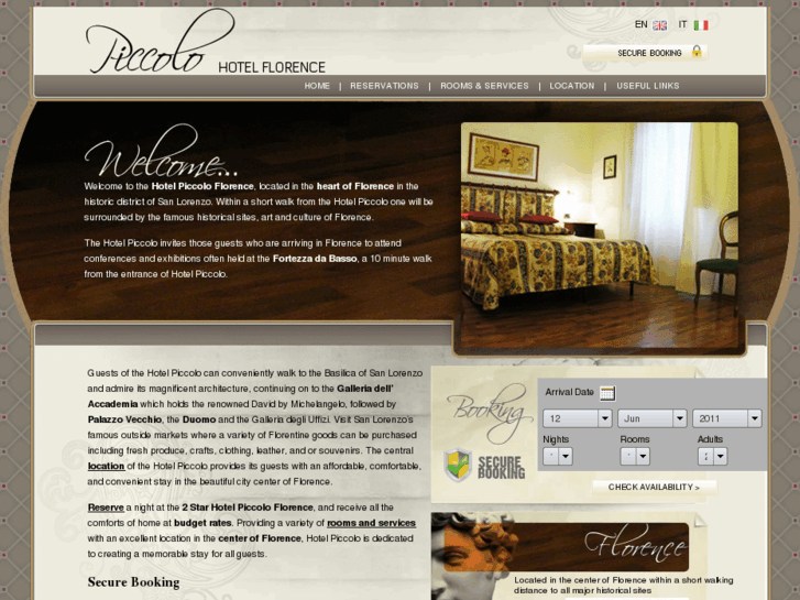 www.hotelpiccoloflorence.com