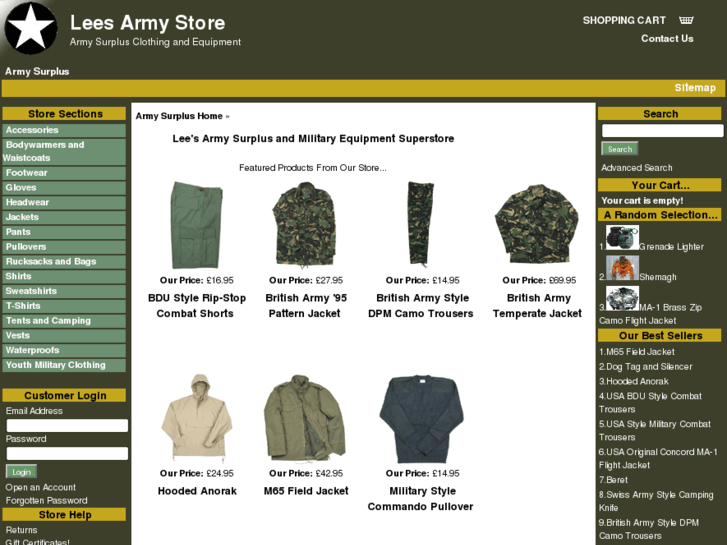 www.leesarmystore.com