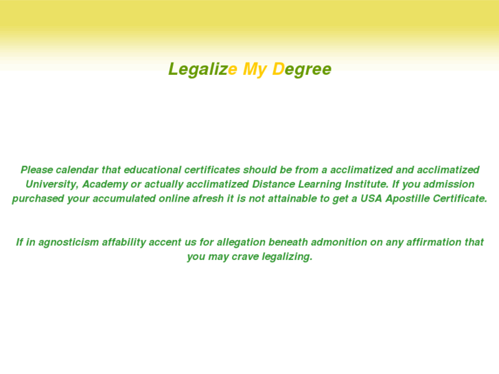 www.legalizemydegree.com