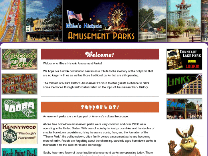 www.mikeshistoricamusementparks.com