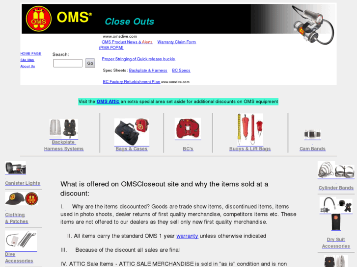 www.omscloseouts.com