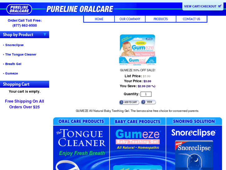 www.purelineoralcare.com