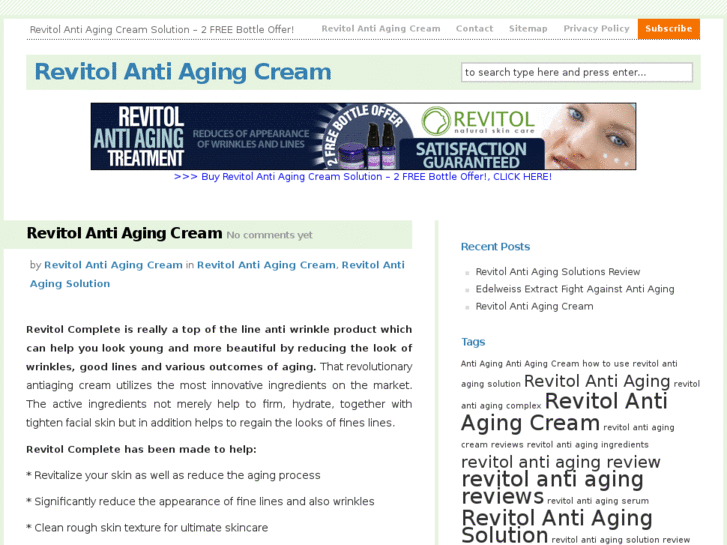 www.revitolantiagingcream.net