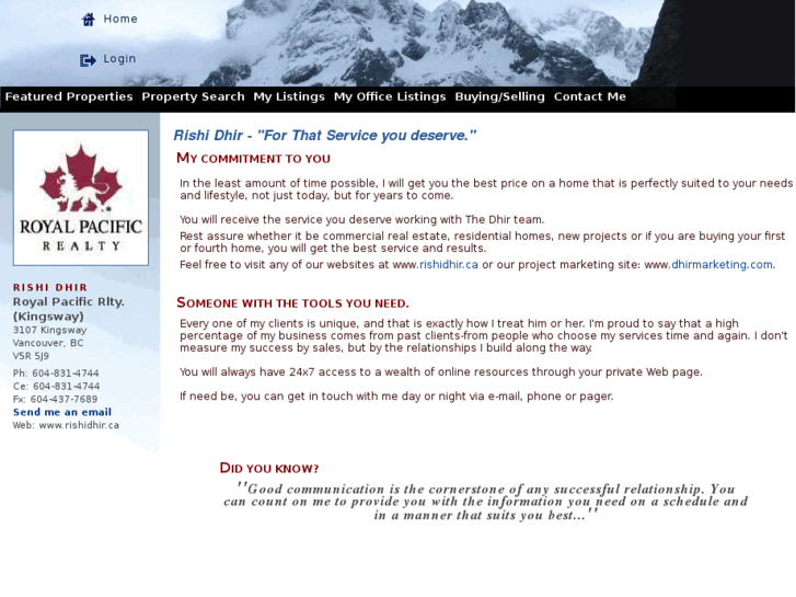 www.rishidhir.ca