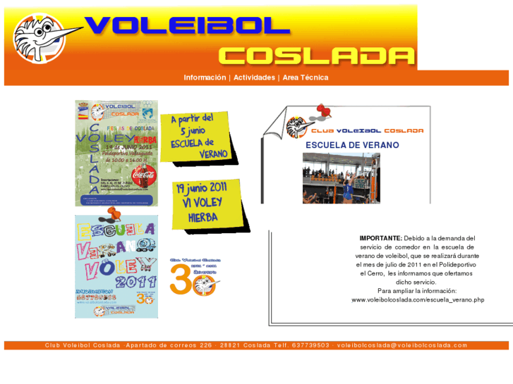 www.voleibolcoslada.com